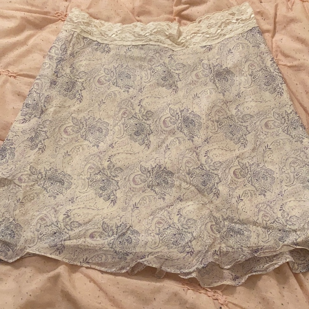 Express Ivory Skirt!